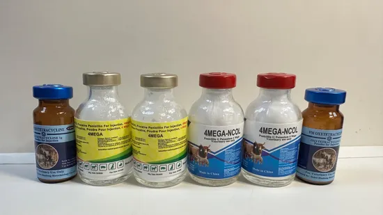 Инъекционный порошок окситетрациклина, сертифицированный по GMP, 1 г